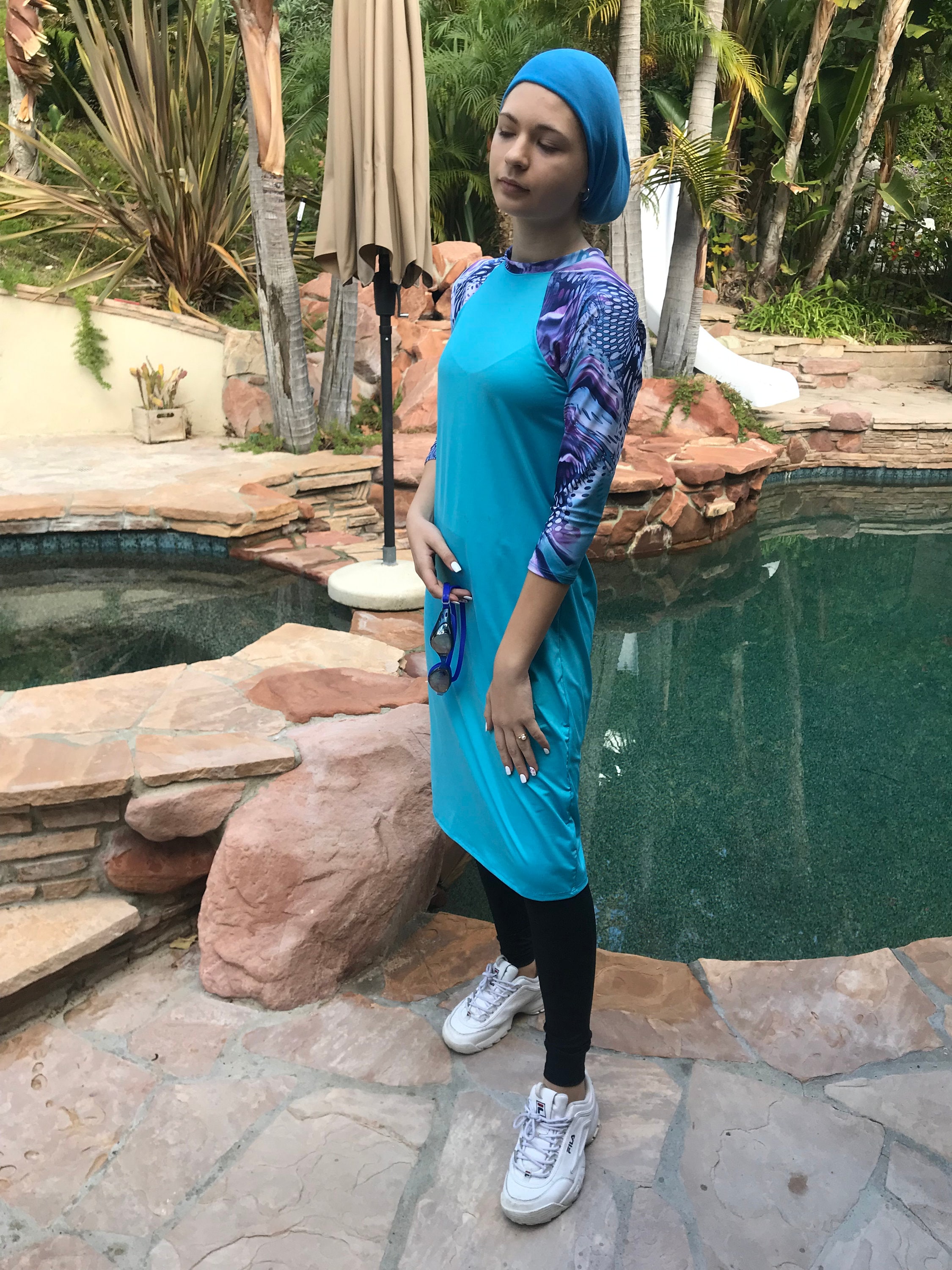 Athletic Head Covering Sports Head Scarf Snood Tichel Snood Mitpachat