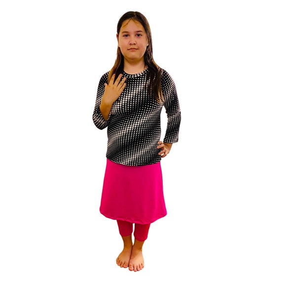 Girls Modest Swimwear Swim Shirt Swim 