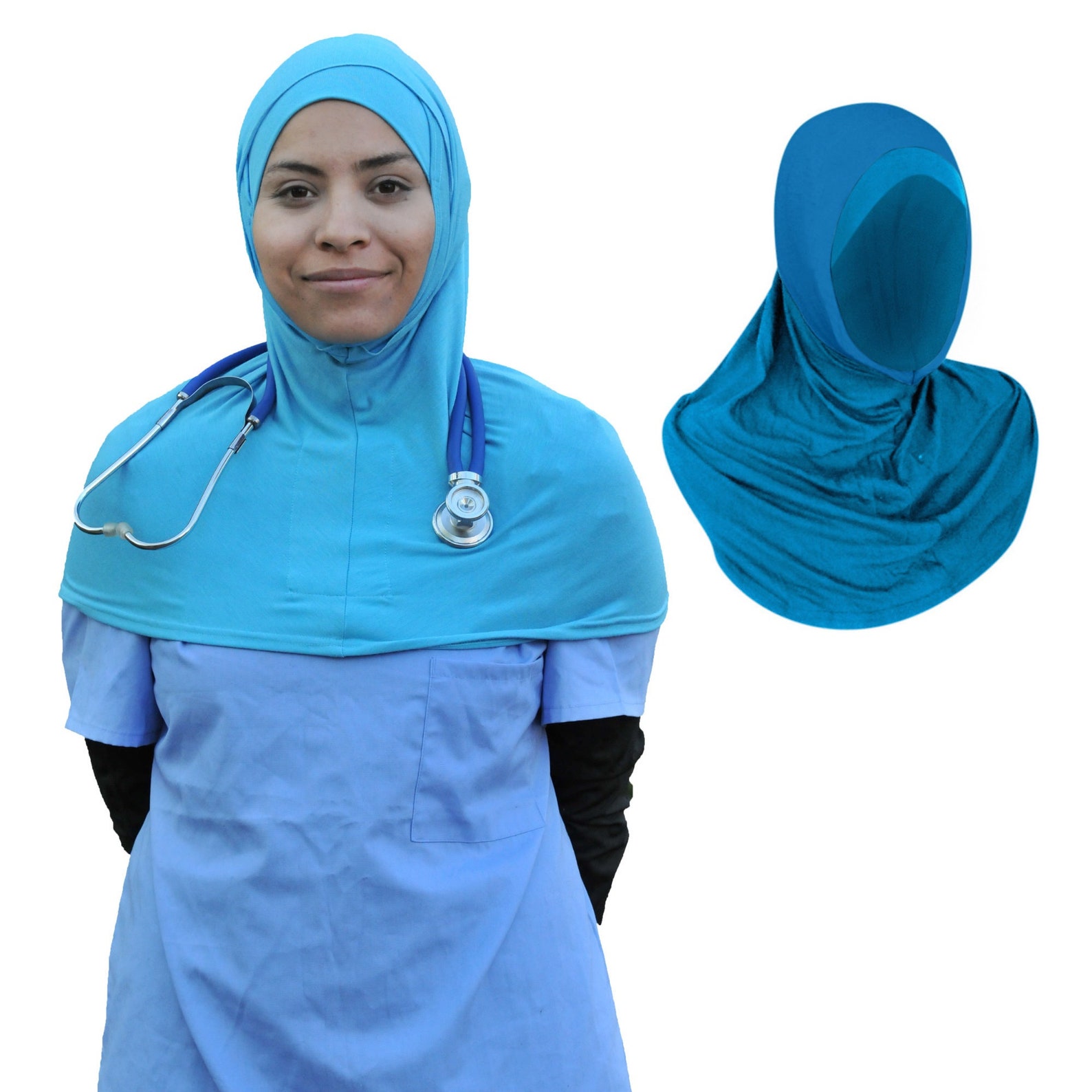 Medical Hijab Hijab for Stethoscope Hijab for Doctors Hijab Etsy
