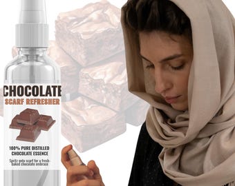 Chocolate Scarf Refresher Mist | Brownie Scent, Fabric Spray