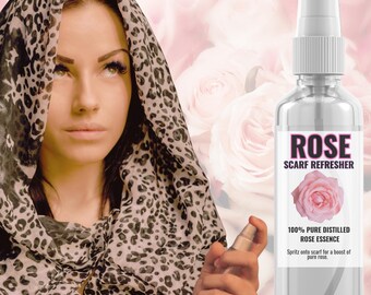 Rose Scarf Refresher Mist | 100% Pure Distilled Rose Essence