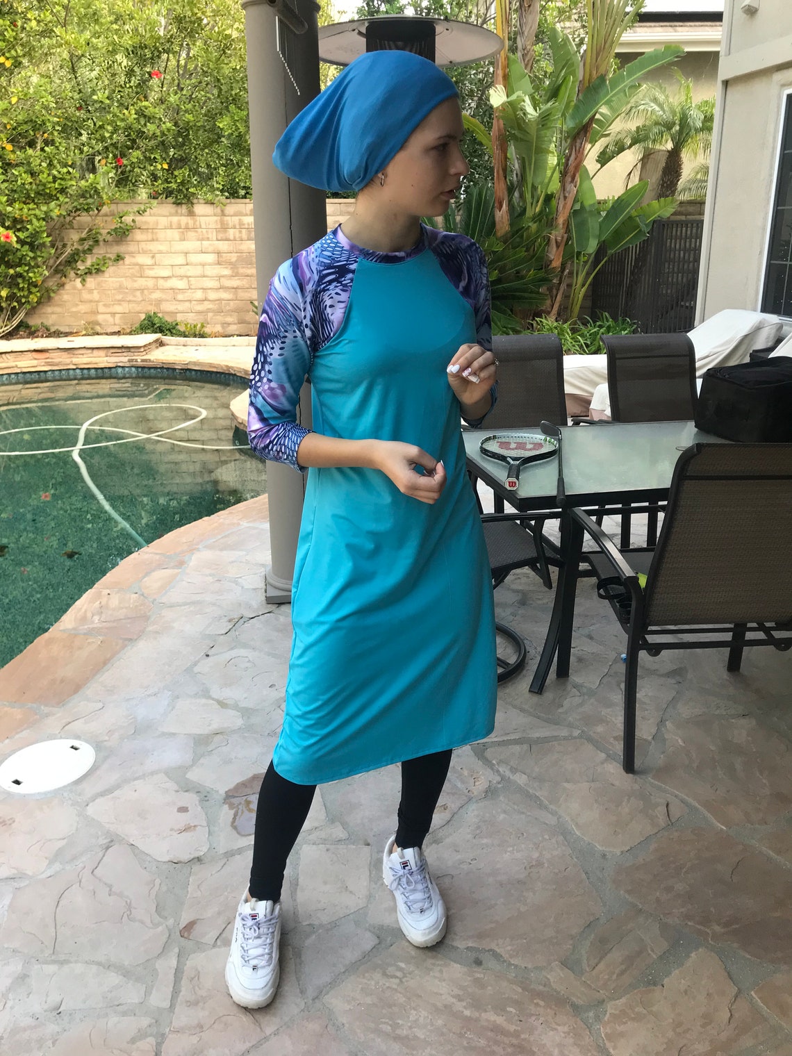 Athletic Head Covering Sports Head Scarf Snood Tichel Snood Mitpachat