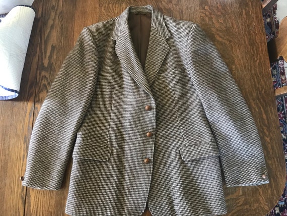 Wool tweed vintage 1960s coat - image 5