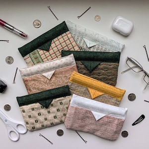 Snap Bags, Snap Pouch, Quilted Snap Bag, Quilted Change Purse