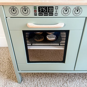 See Through Stove Dials, Fits on Ikea Duktig, Play Kitchen, Oven Knobs, Stove Buttons