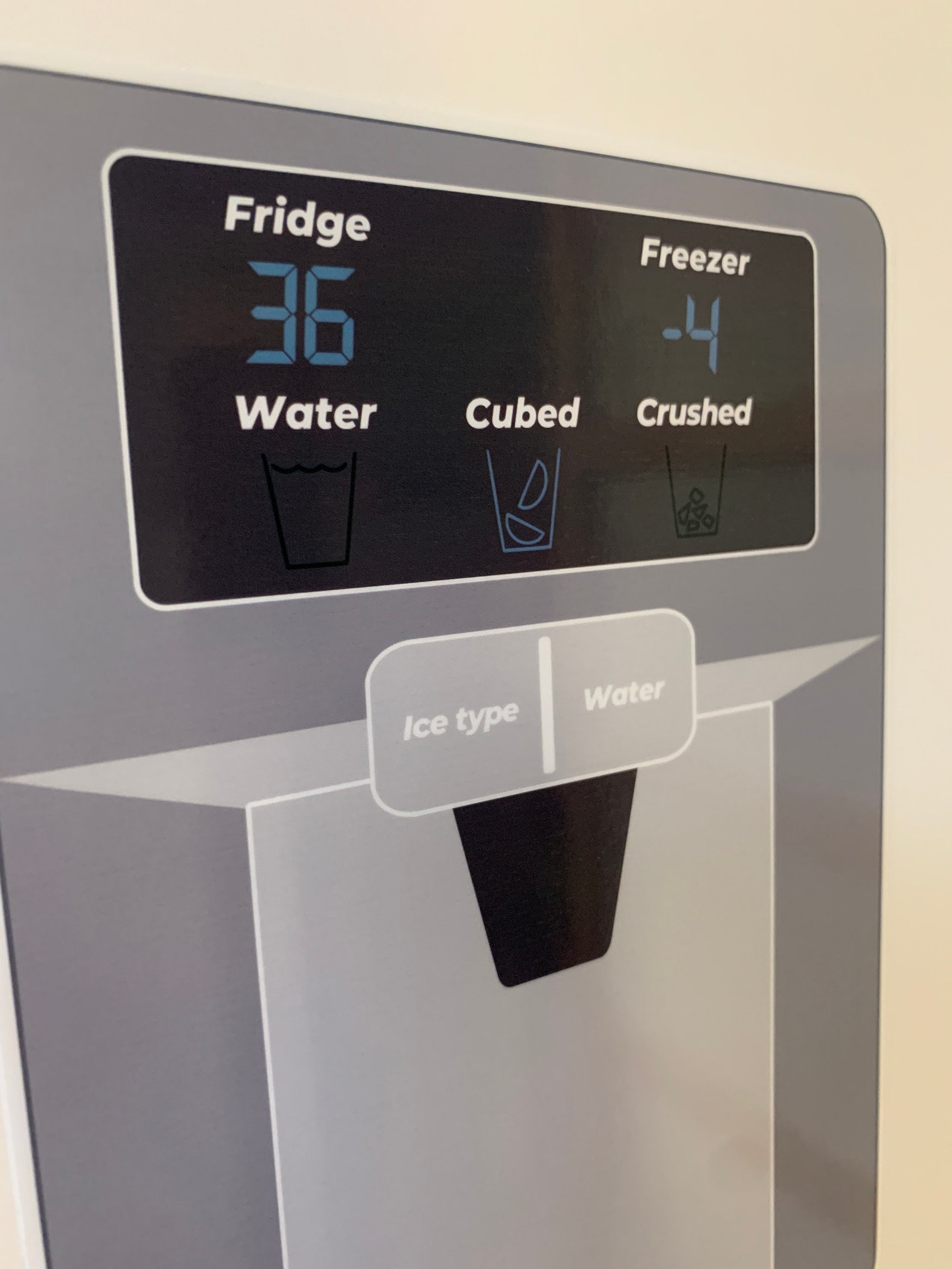 Play Kitchen Sticker Decal Fridge Water/ice Dispenser Play - Etsy