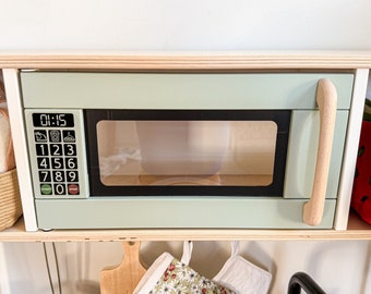 See Through Microwave Buttons, Fits on Ikea Duktig, Play Kitchen, Microwave Decal, Microwave Sticker