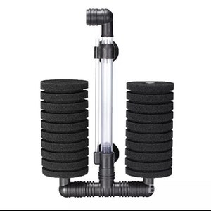 Aquarium Bio Sponge Filter Double Head Bio Sponge Filter