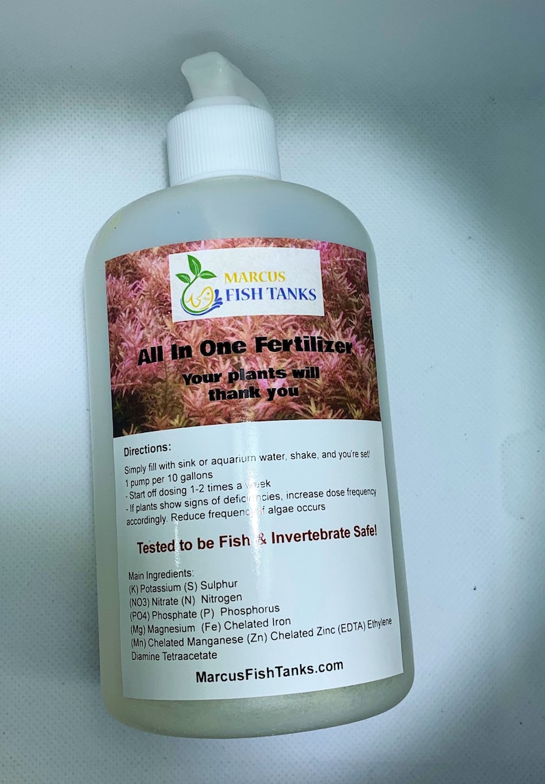 Aquarium Fertilizer Aquatic Fish Tank Plant Fertilizer BIG Etsy