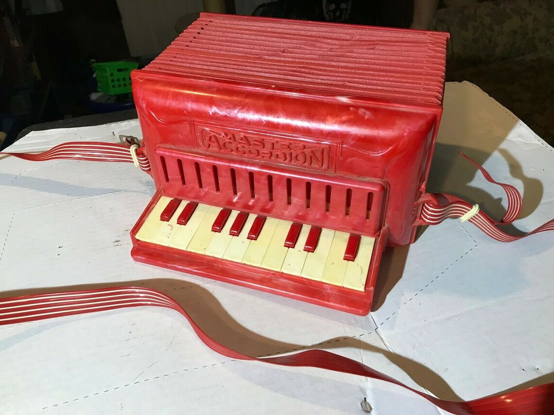 ProllOTone Plastic Toy Accordion Etsy