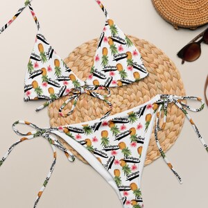 Swinger Upside Down Pineapple Bikini, Swingers Bikini, Swinger Swim, Swinger Lifestyle, Swingers Clothing, Swinging, Kinky Swim, 4OURPLAY