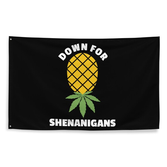 Swinger Flag Upside Down Pineapple Flag Swinger Pride Flag