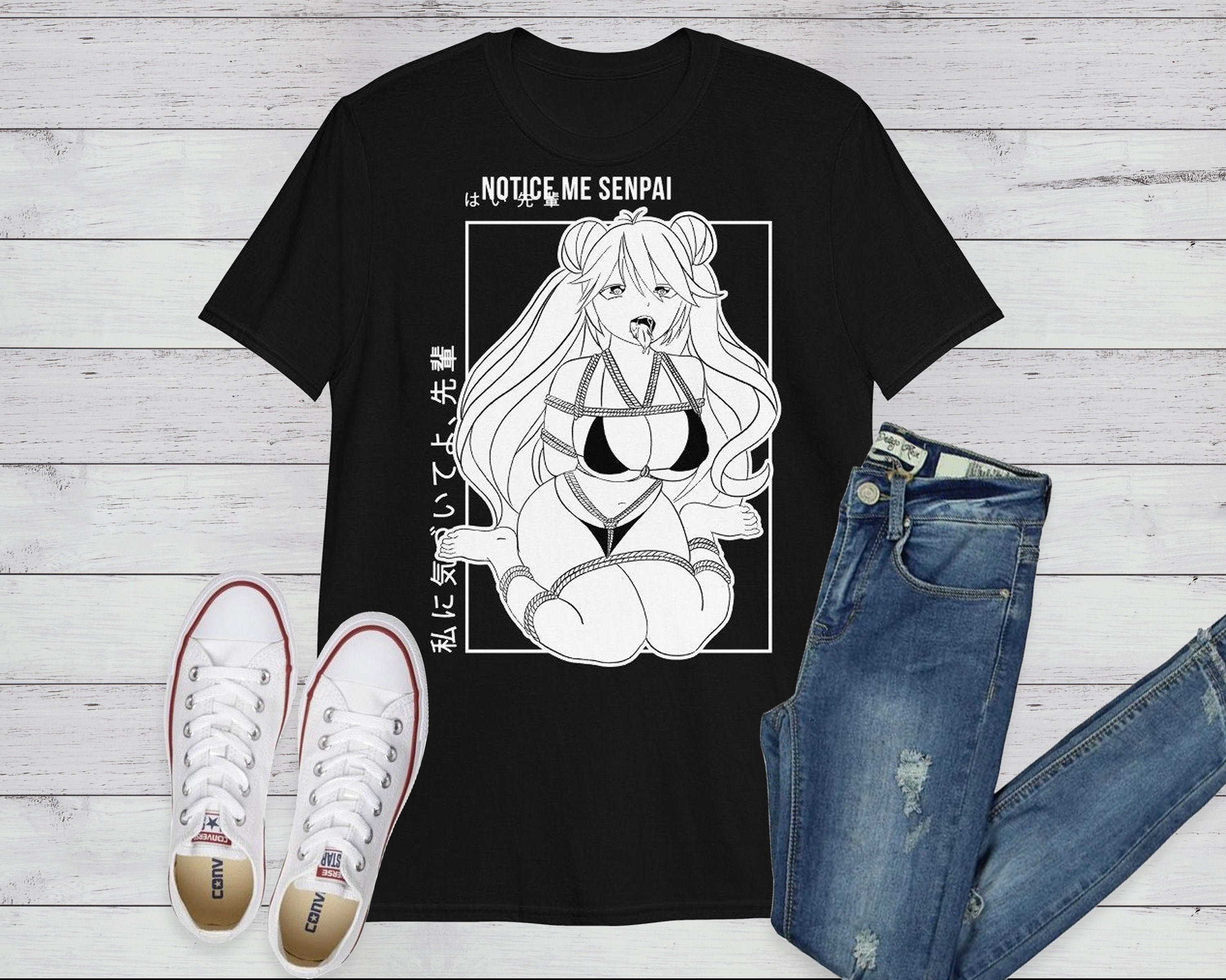 Notice Me Senpai Shibari T shirt Anime Shirt Otaku Lewd Shirt notice-me-senpai-shibari-t-shirt-anime-shirt-otaku-lewd-shirt