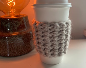 Crocheted Coffee Cozy
