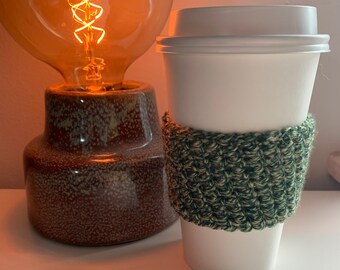 Crocheted Coffee Cozy