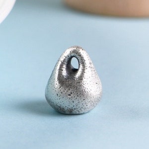 990 Sterling Silver Ingot Charm,Vintage Ingot Charm,Fortune Ingot Charm,Chinese Money Charm,Silver Ingot Pendant, Vintage Silver Ingot
