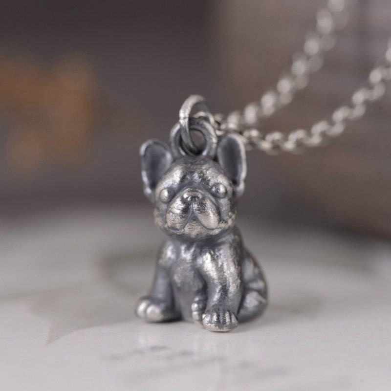 HMMJ Charm-Anhänger, Französische Bulldogge 925er-Sterlingsilber  Charm-Perle, Kompatibel Mit Pandora Chamilia Und Europäische Armbänder Und  Halsketten : : Fashion