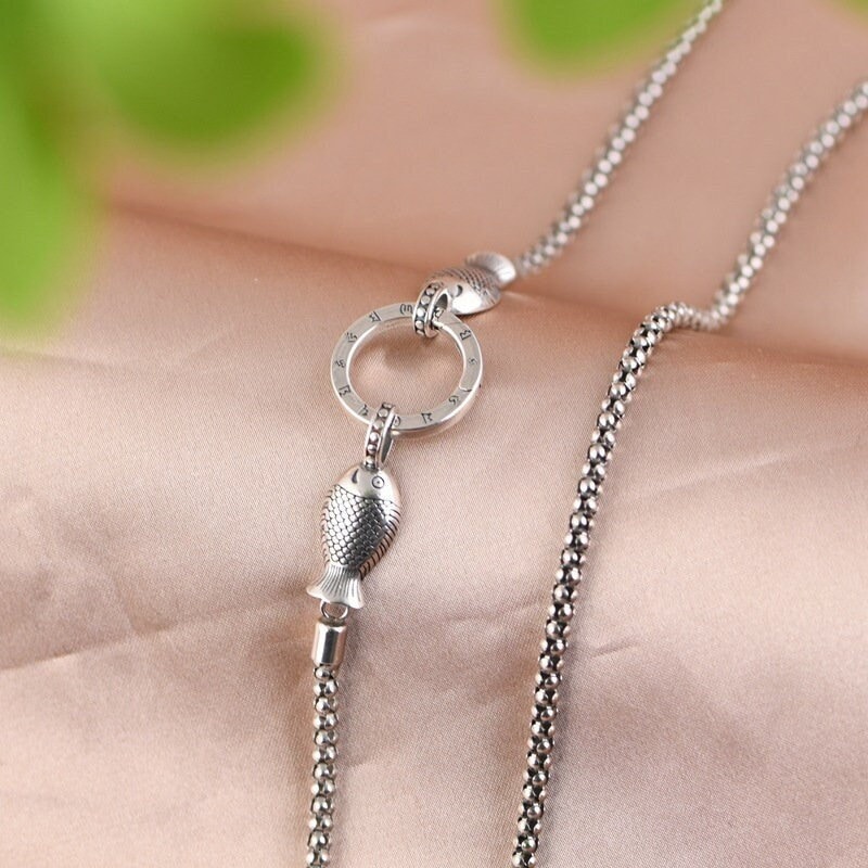 HSWYFCJY Damen Halskette Schlangenkette - Fischgräten Choker 3mm/5mm