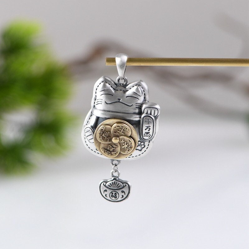 Neko Cat Necklace - Etsy