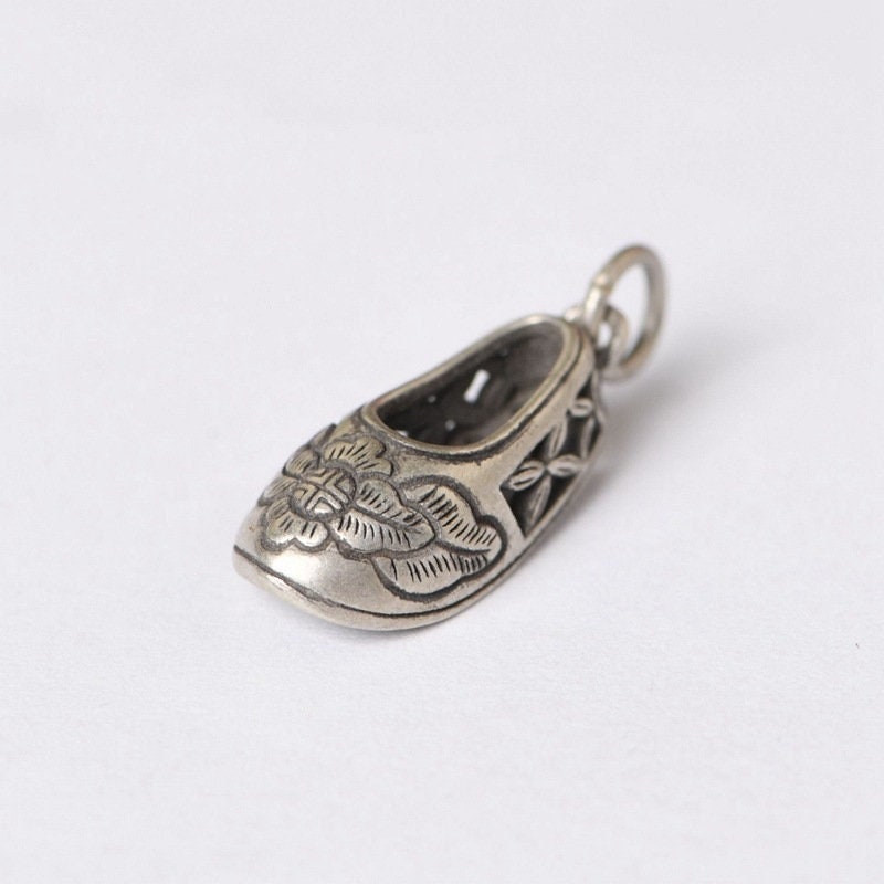 Charmes Breloques Argent 925 Vintage - Forme Chaussures Et Chapeaux (pour Bracelet)