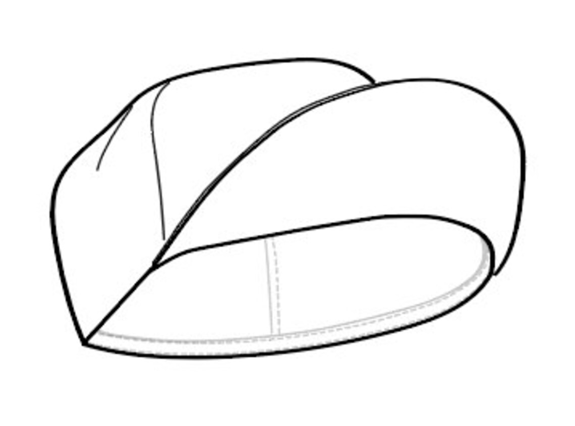 Cycling Cap PDF Sewing Pattern and Instructions Digital With | Etsy