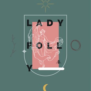 Lady Folly -- retro, classic, modern, vintage art and literature for classroom or office
