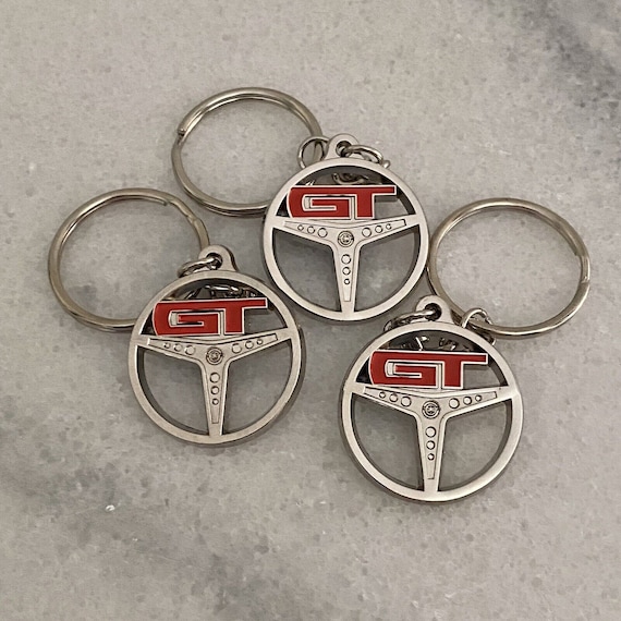 Ford Falcon XY Steering Wheel Metal Car Keyrings/keychain Etsy