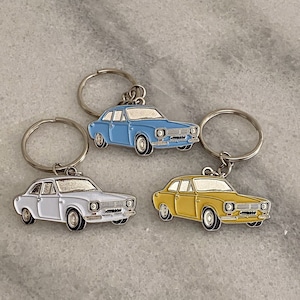 Ford Escort MK1 Keyring – Classic British Car Collectible