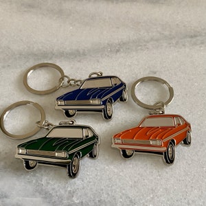 1971 Ford Capri Keyring – Classic Aussie Muscle Car Collectible