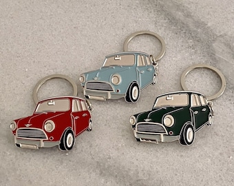 1964 MK1 Mini Keyring – Classic British Car Collectible
