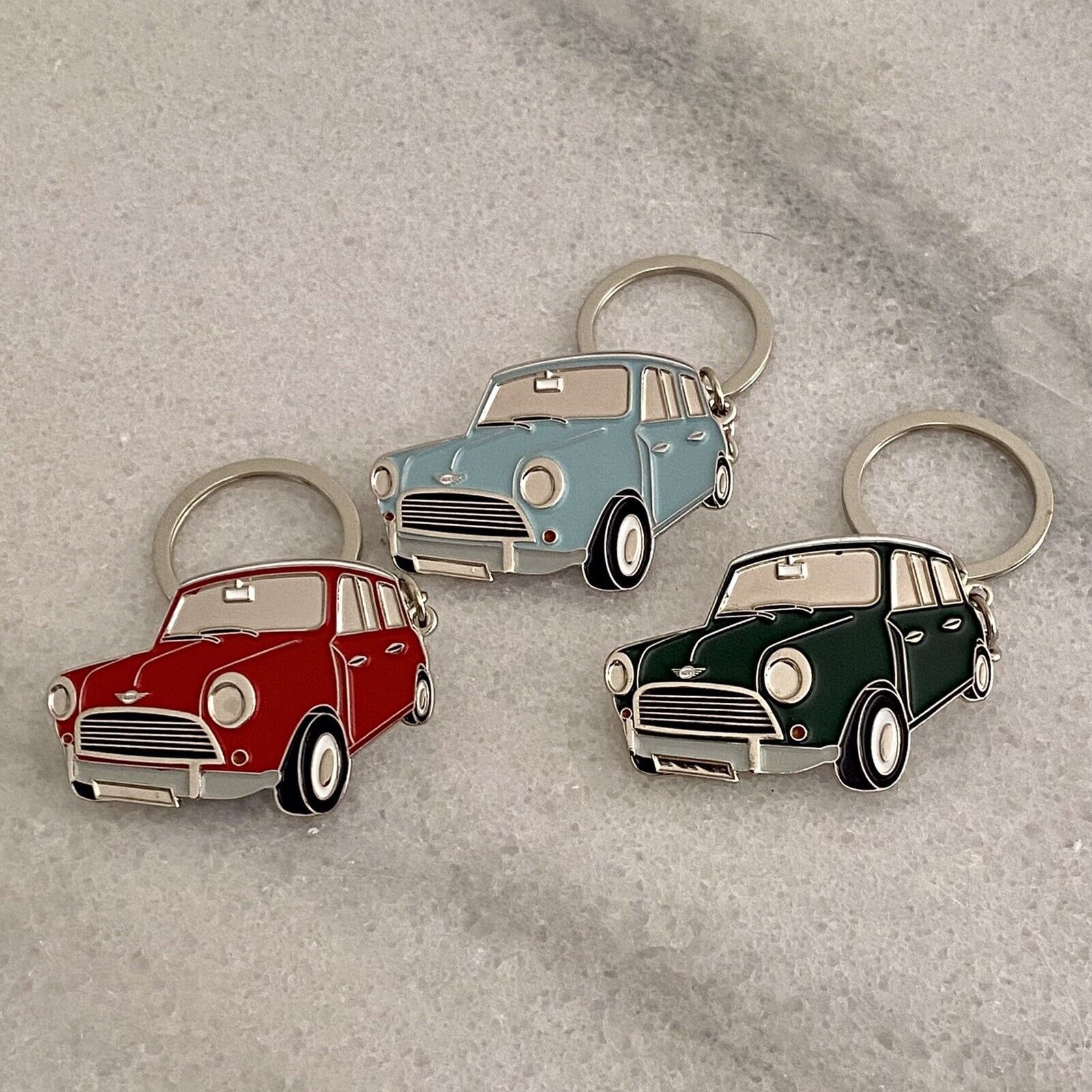 1964 MK1 Mini Metal Car Keyrings Etsy