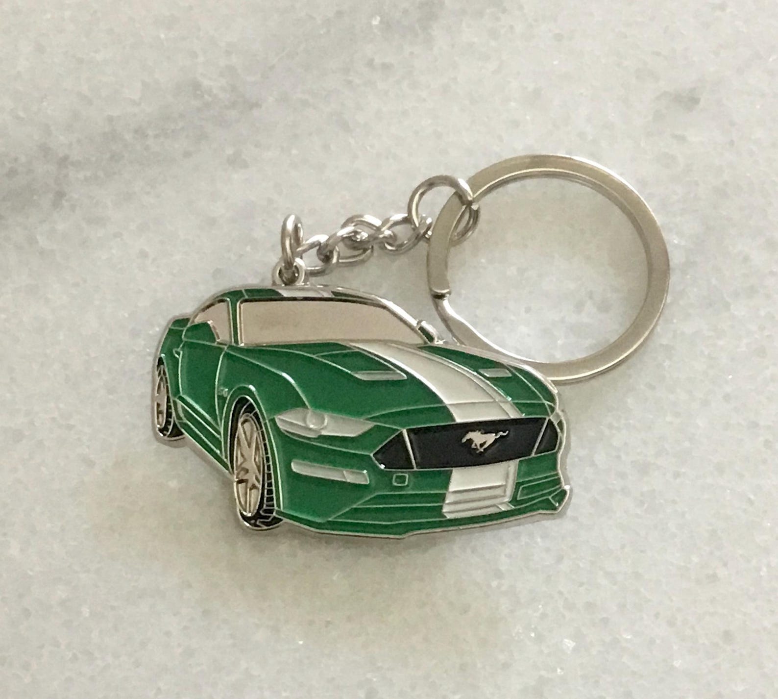 Ford Mustang Gt S550 Keychain | Modern Muscle Car Accessory | Racing ...