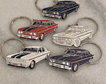 1971 Ford Falcon XY GT Keyring – Aussie Muscle Car Tribute