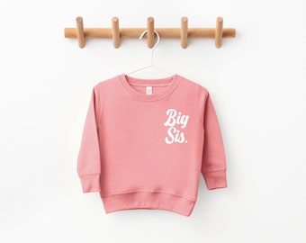 Big Sister Sweater, Sissy, Big Sister Pullover, Big Sister, Pregnancy Announcement, Big Sis, Big Sis Sweater, Mauve pullover