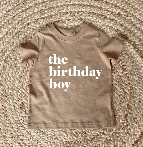 The Birthday Boy Birthday Shirt Toddler Birthday Shirt Etsy