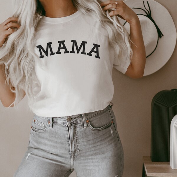 Mama, Mama Shirt, Mom shirt, Mom tee, Mom t-shirt, unisex shirt, t-shirt for her, unisex t-shirt , mama life, retro mama shirt