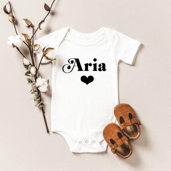 Baby Name Bodysuit, Bodysuit, Baby outfit, Baby One piece, Coming home out fit, Baby, Pregnancy Announcement, Baby Announcemen, boho babe