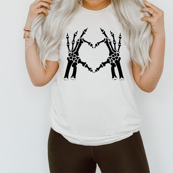 Heart Hands, Skeleton Hands, Skeleton Hands Heart, Mom shirt, Mom tee, Mom t-shirt, unisex shirt, t-shirt for her, unisex t-shirt