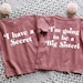 I have a secret, im going to be a big sister, Big Sister Shirt, Big Sister T-shirt, Big Sister Mauve T-shirt, Pregnancy Announcement 