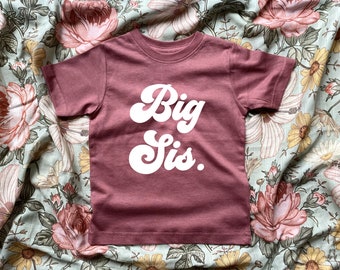 Big Sister Shirt, Big Sister t-shirt, Big Sis, Big Sister tee shirt, big sister tshirt, baby announcement, pregnancy