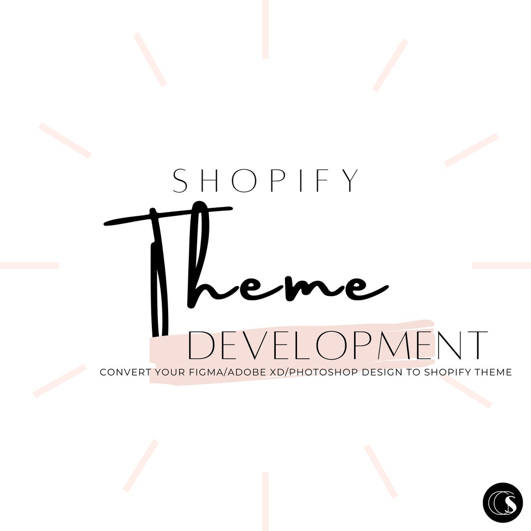 Shopify Theme Development Figma Adobe XD to Shopify Etsy