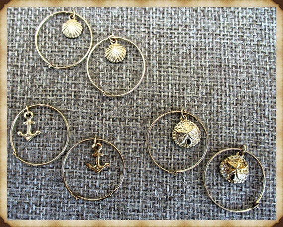 Last set oF 3 pairs of Gold Filled Earring Hoops … - image 2