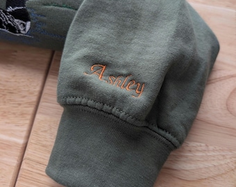 Added Custom Embroidery on Sleeve