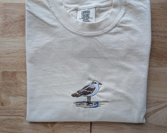 Comfort Colors® Embroidered Sandpiper Heavyweight Cotton T-Shirt