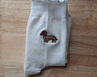 Dachshund Non-Slip Socks for Pilates and Barre