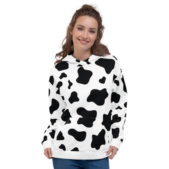 Cow hotsell print sweater