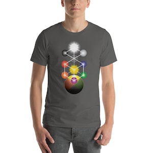 Kabbalah Adytum - Tree of Life Sacred Geometry Shirt for Men