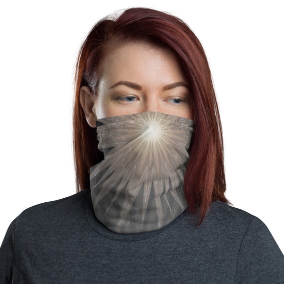 Starlight Radiance - Washable Cloth Face Covering / Neck Gaiter / Face Mask for Men & Women