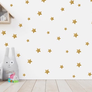 MAY SALES! Star wall Decals, star wall sticker, Star Sticker, Mixed size Stars