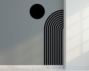 JUNE SALES! Boho Arch Wall Decals: Living Room Decor